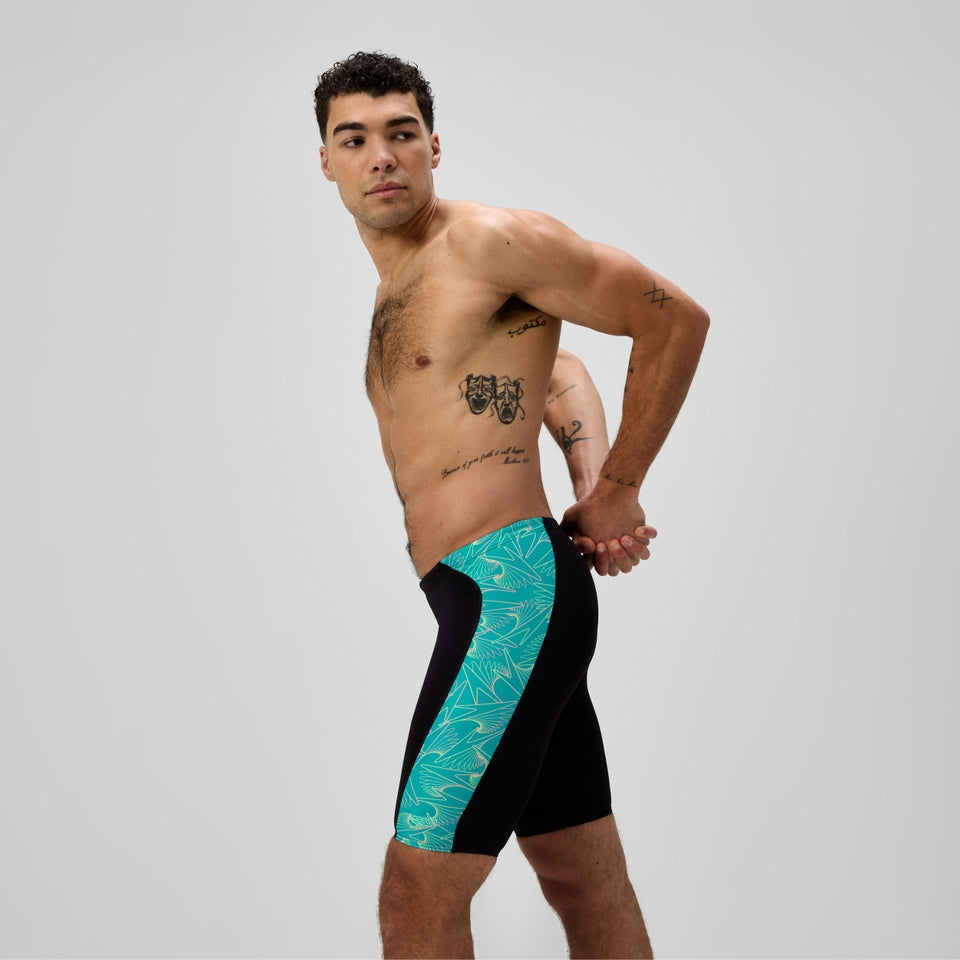 Speedo Hyperboom Panel Jammer Black/Turquoise