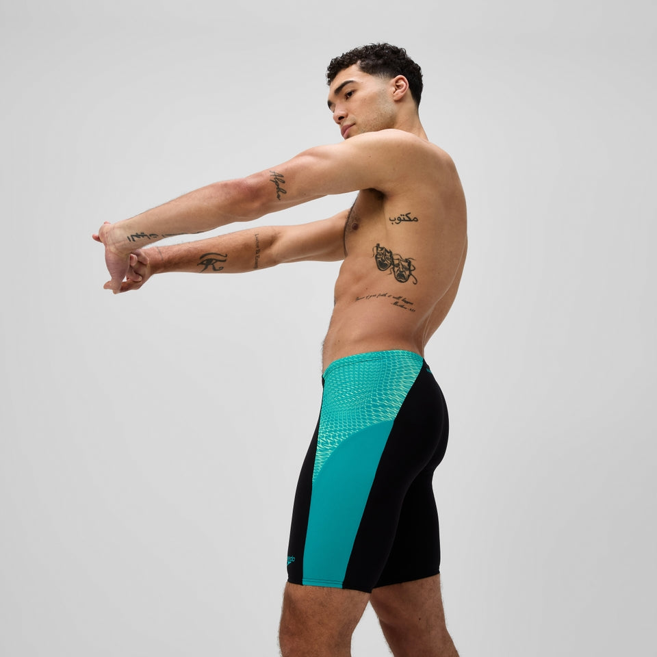 Speedo Endurance+ MAX Splice Jammer Black/Turquoise