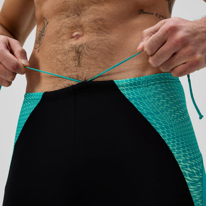 Speedo Endurance+ MAX Splice Jammer Black/Turquoise