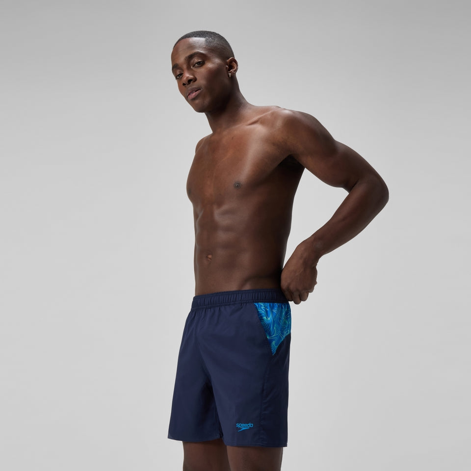 Speedo Xpress Lite Panel 40cm Swim Shorts Navy/Blue