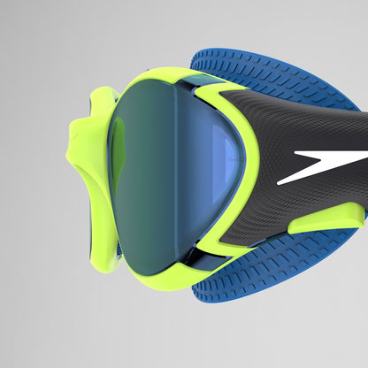 Speedo Adult Biofuse 2.0 Mirrored Goggles Green/Blue