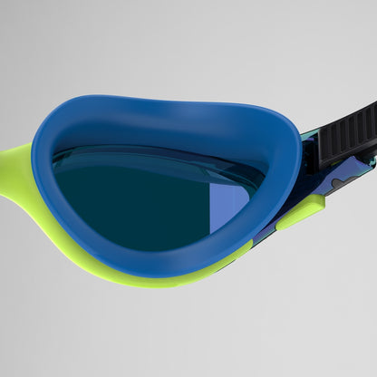 Speedo Adult Biofuse 2.0 Mirrored Goggles Green/Blue