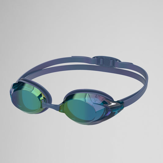 Speedo Adult Vanquisher 3.0 Mirrored Goggles Blue