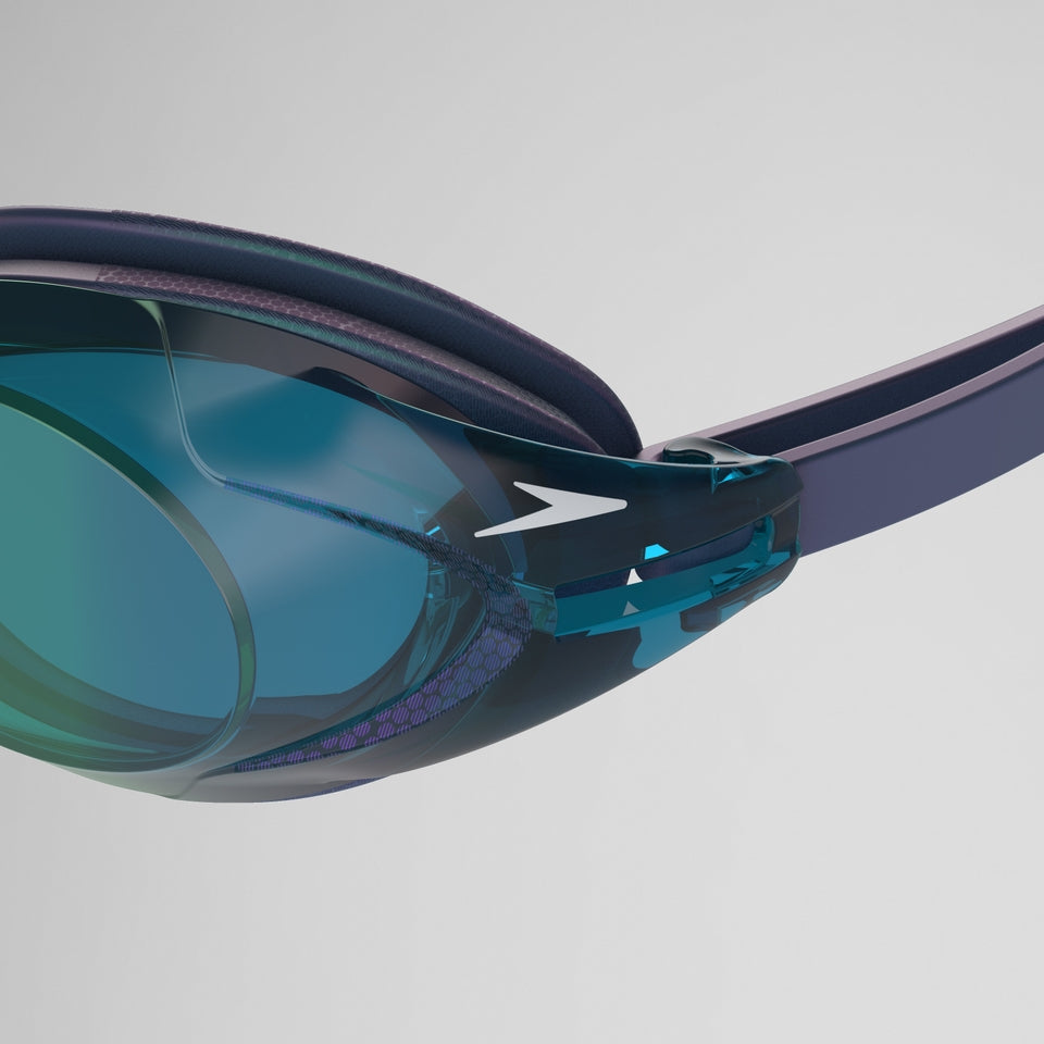 Speedo Adult Vanquisher 3.0 Mirrored Goggles Blue