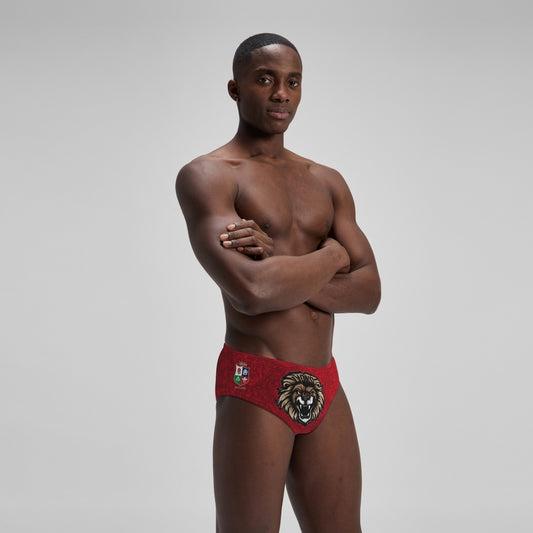 Speedo British & Irish Lions 7cm Briefs Red