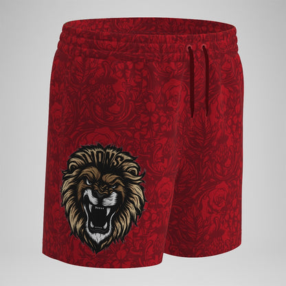Speedo Boys British & Irish Lions 13" Swim Shorts Red